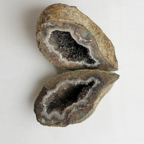 سنگ توپی ژئود کوراتز توخالی