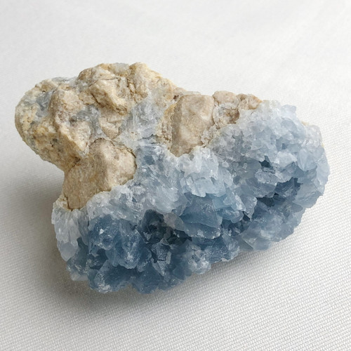 سنگ سلستین ابی کلکسیونی 120 گرم