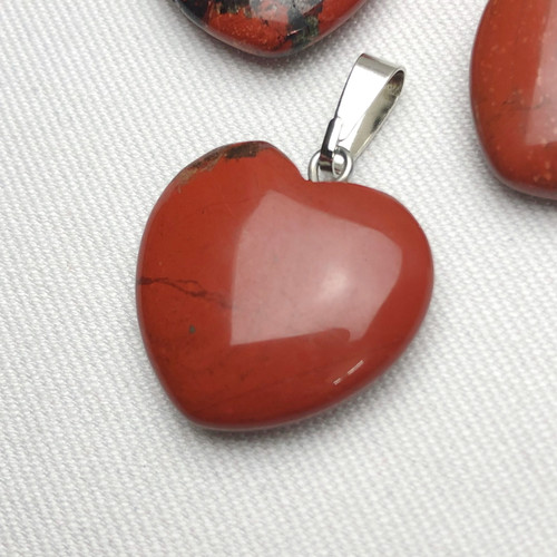 مدال سنگ طرح قلب