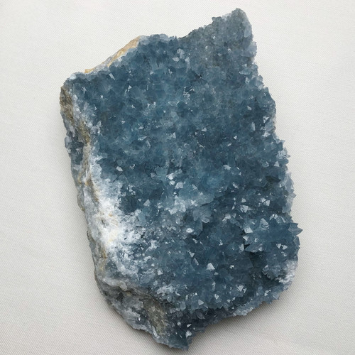 سنگ سلسلتین ابی کلکسیونی بزرگ 760 گرم