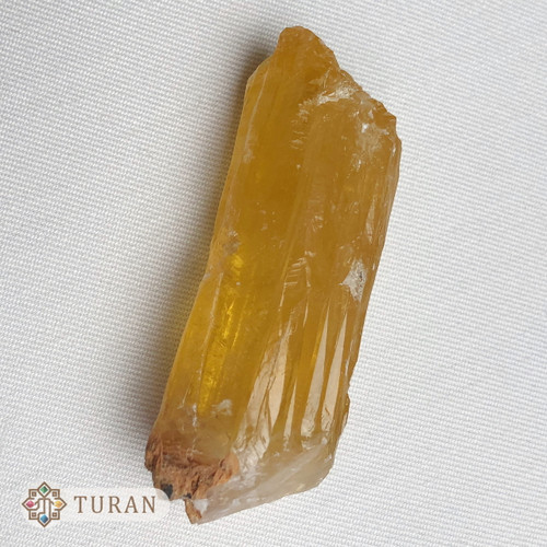 سنگ راف کلسیت طلایی کمیاب کلکسیونی 46 گرم