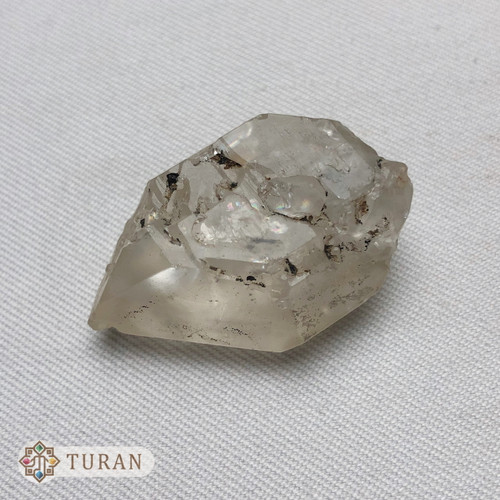 سنگ راف کوارتز هرکیمر طبیعی و کلکسیونی سایز کوچک 18.4 گرم