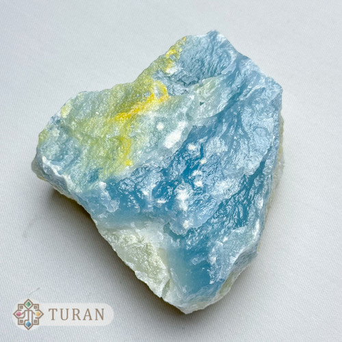 سنگ راف آراگونیت رنگین کمانی کلکسیونی 526 گرم