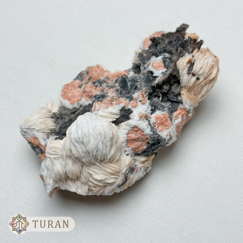 سنگ راف باریت توپی سفید کلکسیونی 175 گرم