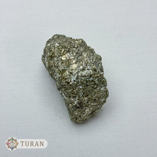 سنگ راف پیریت طلایی طبیعی 130 گرم