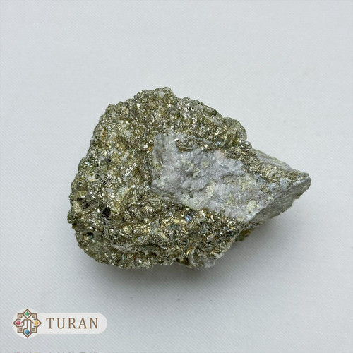 سنگ راف پیریت طلایی طبیعی 267 گرم