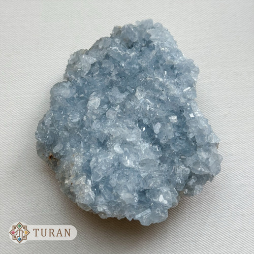 سنگ راف سلستین ابی کلکسیونی طبیعی فوق خاص 189 گرم