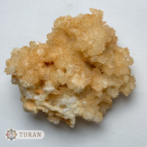 کلسیت فلاور با همرشدی دولومیت طبیعی و کلکسیونی 406 گرم