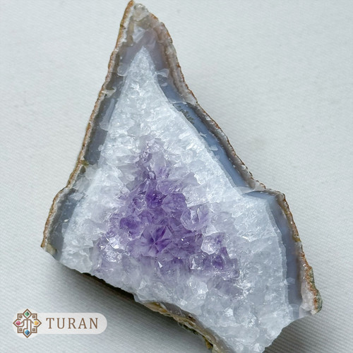 سنگ راف ژئود آمیتیست طبیعی 120 گرم