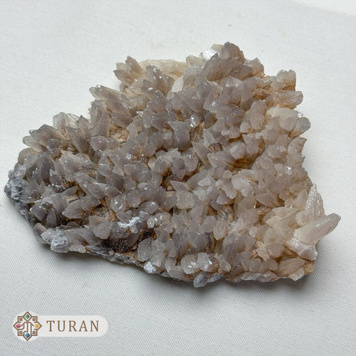 سنگ راف کلسیت دودی دندونی سگی 315 گرم