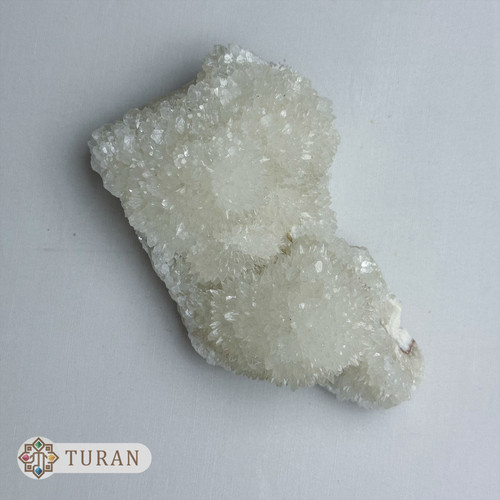 سنگ کلاستر کلسیت سفید تمیز و سالم 354 گرم