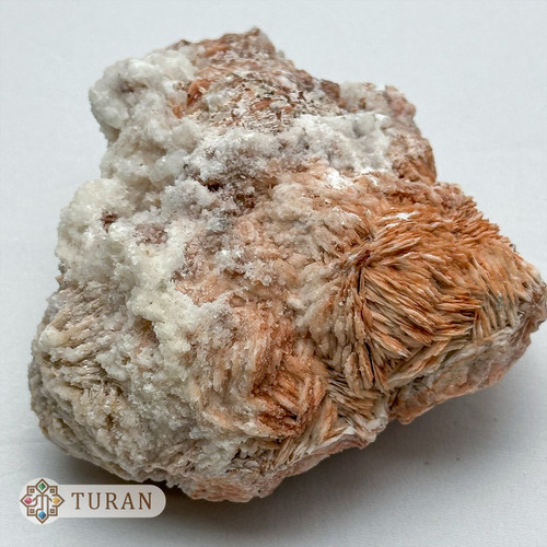 سنگ راف باریت طبیعی با همرشدی کلسیت 504 گرم