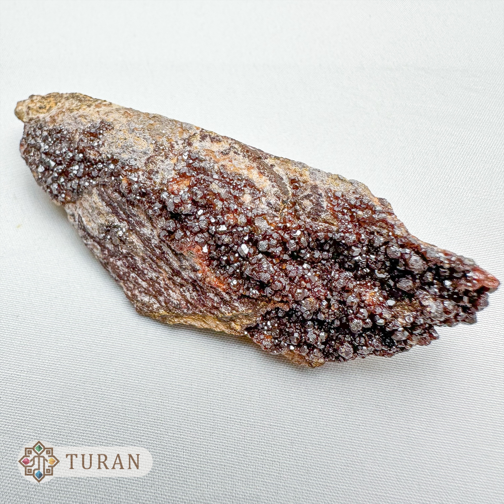 کانی وانادنیت کمیاب قهوه ای طبیعی 37 گرم