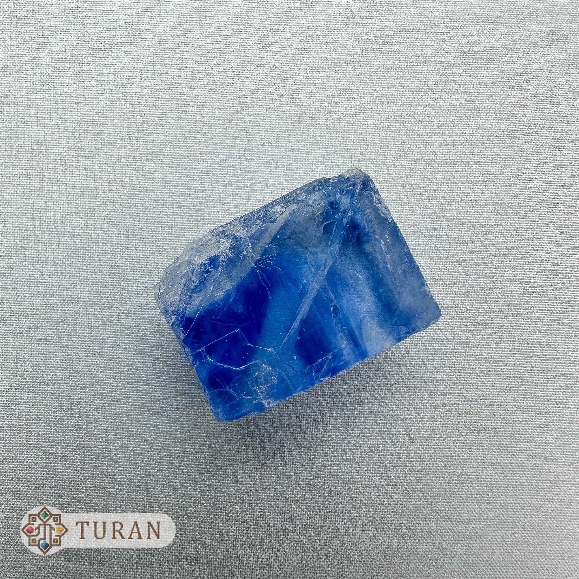 کانی هالیت(نمک) آبی طبیعی و کمیاب 14.52 گرم