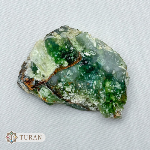 اسلایس کروم کلسدونی دو طرف پولیش شده کمیاب کلکسیونی 35 گرم