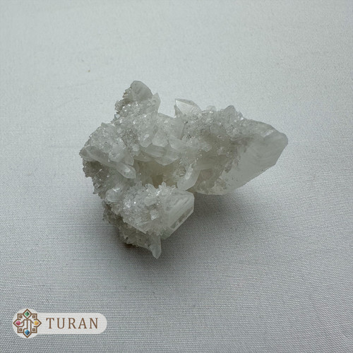 کلاستر کوارتز طبیعی مینیاتوری کلکسیونی 36 گرم