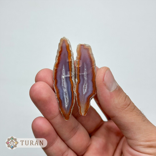 سنگ توپی عقیق ژئود دار قرمز سیلمانی 22 گرم