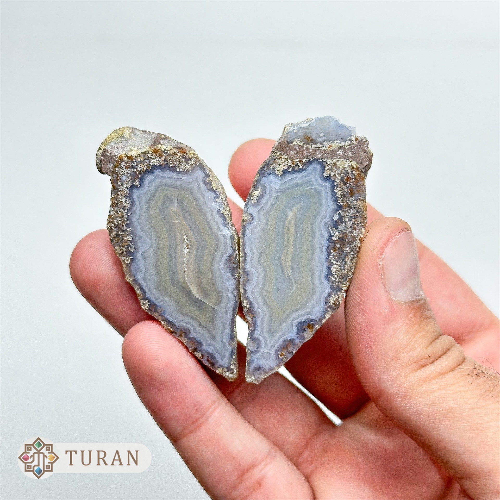 توپی عقیق سلیمانی رنگی طبیعی پولیش شده کلکسیونی 56 گرم